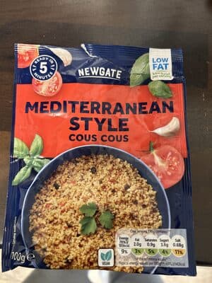 Mediterranean Cous Cous