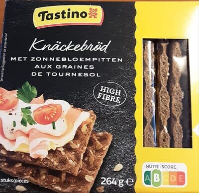 Knackerbrod met Zonnebloempitten