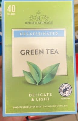Knightsbridge Decaffeinated Green Tea