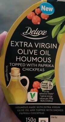 Extra virgin olive houmous
