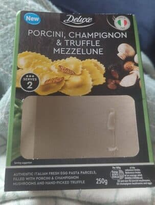 Porcini champignon and truffle mezzekube