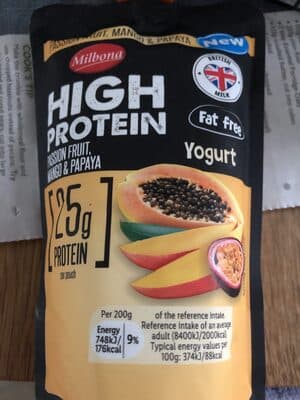 High Protein Passion Fruit, Mango & Papaya