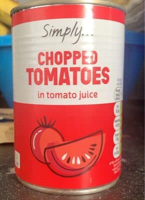 Chopped tomatoes