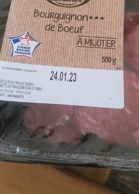Viande buf bourguignon