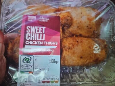 Sweet Chilli Chicken Thighs