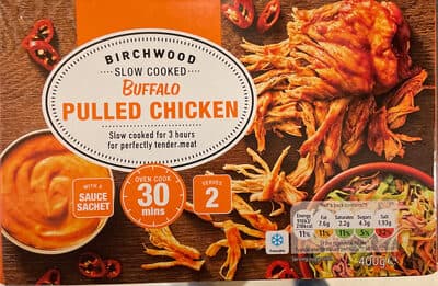 Slow Cooked Buffalo Pulled Chicken