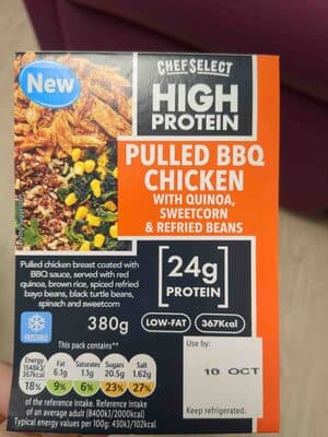 Pulled BBQ chicken