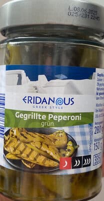 Gegrillte Peperoni
