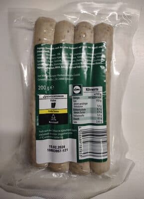 vegane Bratwurst
