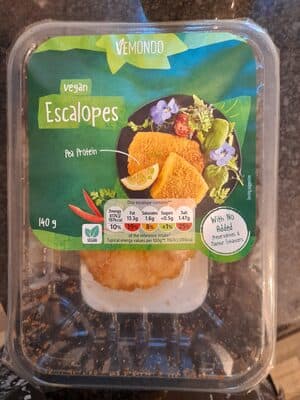 Vegan escalopes