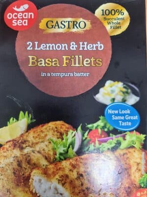 Basa Fillets Lemon & Herb