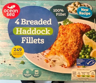 Breaded Haddock Fillets