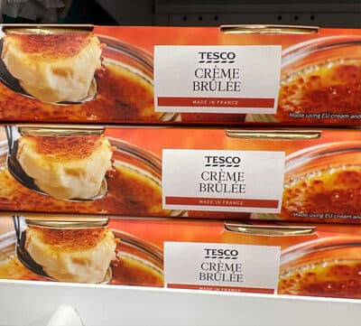 Tesco Crme Brle