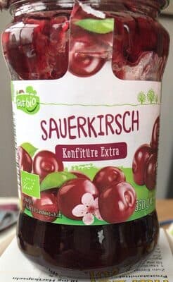 Sauerkirsch Konfitre Marmelade