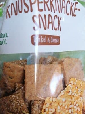 Knusperkncke-Snack Dinkel & Quinoa