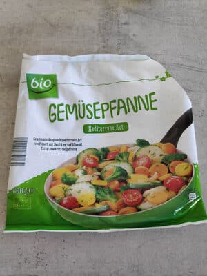 Gemsepfanne, Mediterrane Art