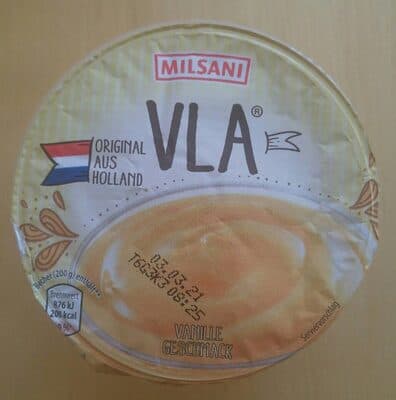 Vla Vanille Geschmack