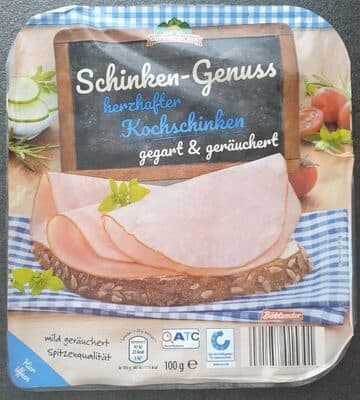 Kochschinken gegart & geruchert