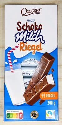 Schoko Milch Riegel