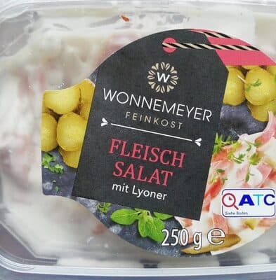 Fleischsalat mit Lyoner