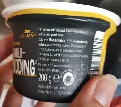 Proteinpudding Vanille