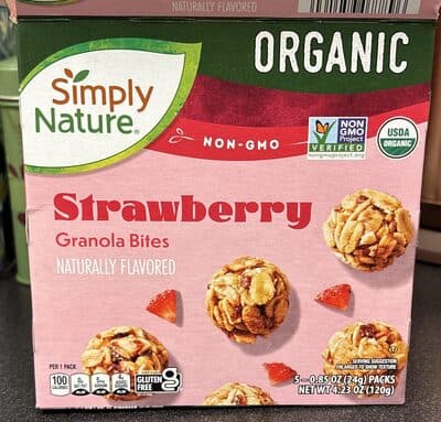 Strawberry Granola Bites