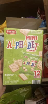 Mini Alphabet Cookies