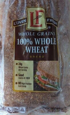 L'Oven Fresh Whole Grains 100% Whole Wheat