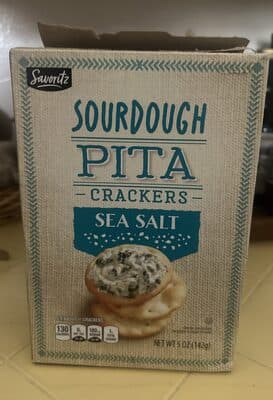 Sour Dough Pita Crackers