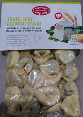 Tortellini Ricota Spinat