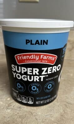 Super Zero Yogurt