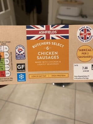 Butchers Select Chicken Sausages