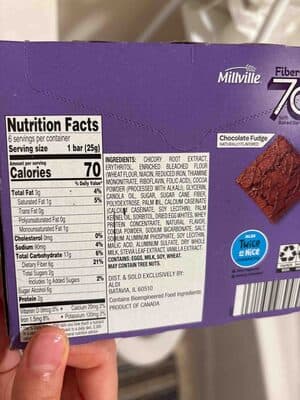 Fiber Now 70 Calorie Chocolate Fudge Soft Baked Bar