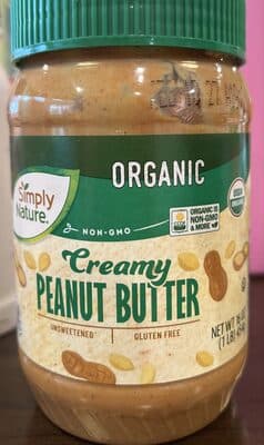 Organic Creamy Peanut Butter