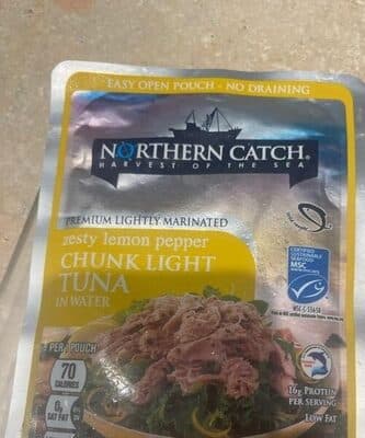Lemon Pepper Chunk Light Tuna