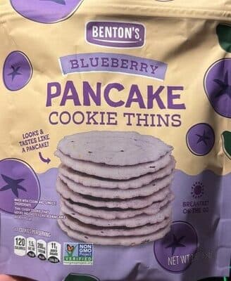 Blueberry Pancake Cookie Thins