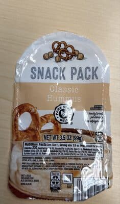Classic Hummus Snack