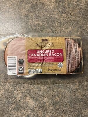 Uncured Canadian Bacon