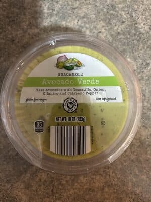 Avocado Verde Guacamole
