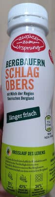 Bergbauern Schlagobers