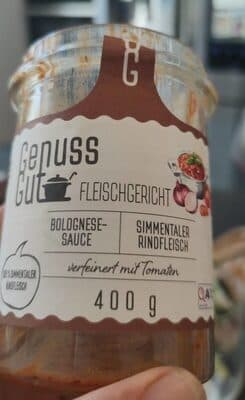 Bolognese Sauce Simmertaler Rindfleisch