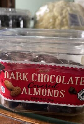 Dark Chocolate Covered Almonds