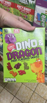 Dino & Dragon Fruit Flavored Snacks
