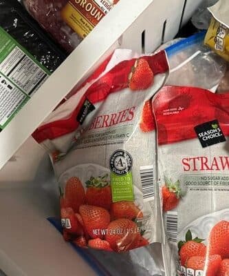 Frozen Strawberries