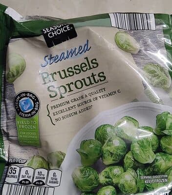 Streamed Brussels Sprouts