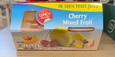 Cherry, mixed fruit