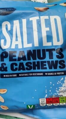 Salted Peanuts And Cashews