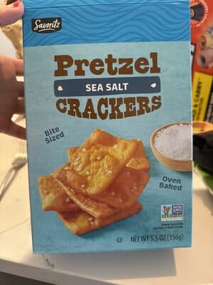 Pretzel Sea Salt Crackers
