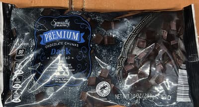 Chocolate Chunks Dark 72% Cacao
