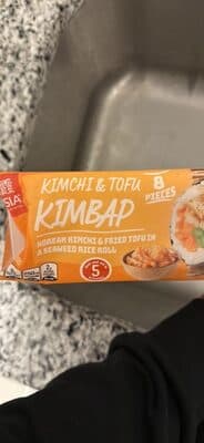 Kimchi & Tofu Kimbap